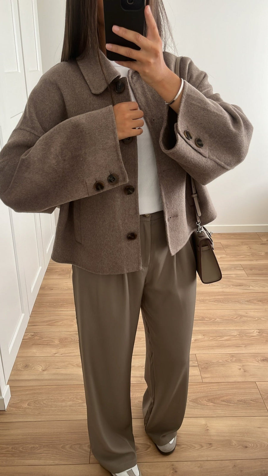 Cropped Wool Jacket