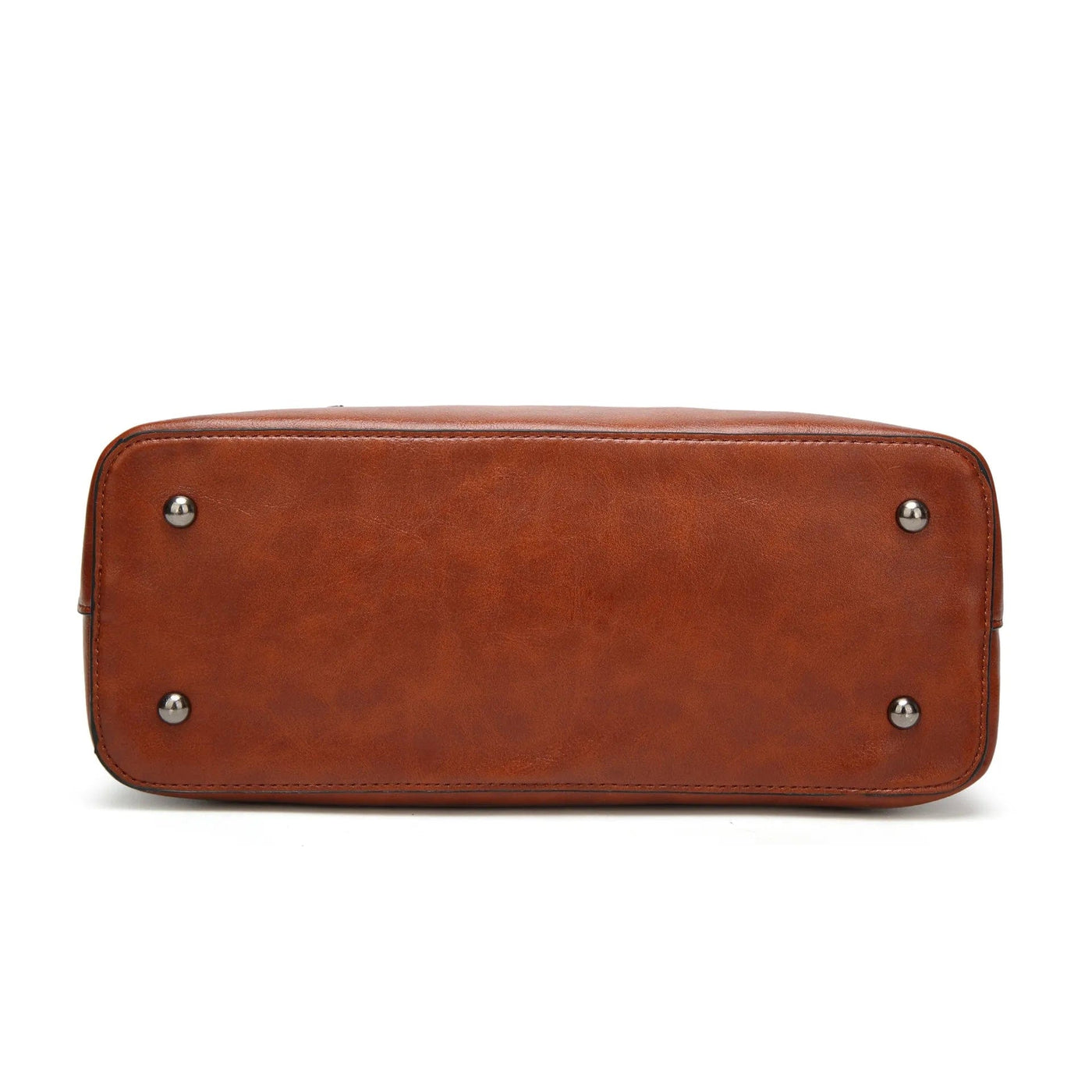 Large Faux Leather Tote