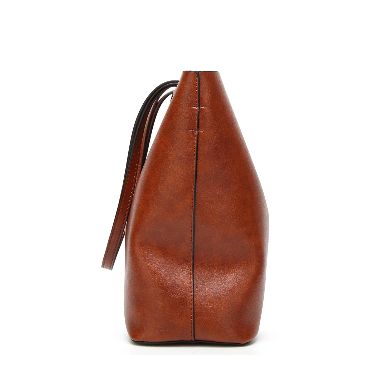 Large Faux Leather Tote