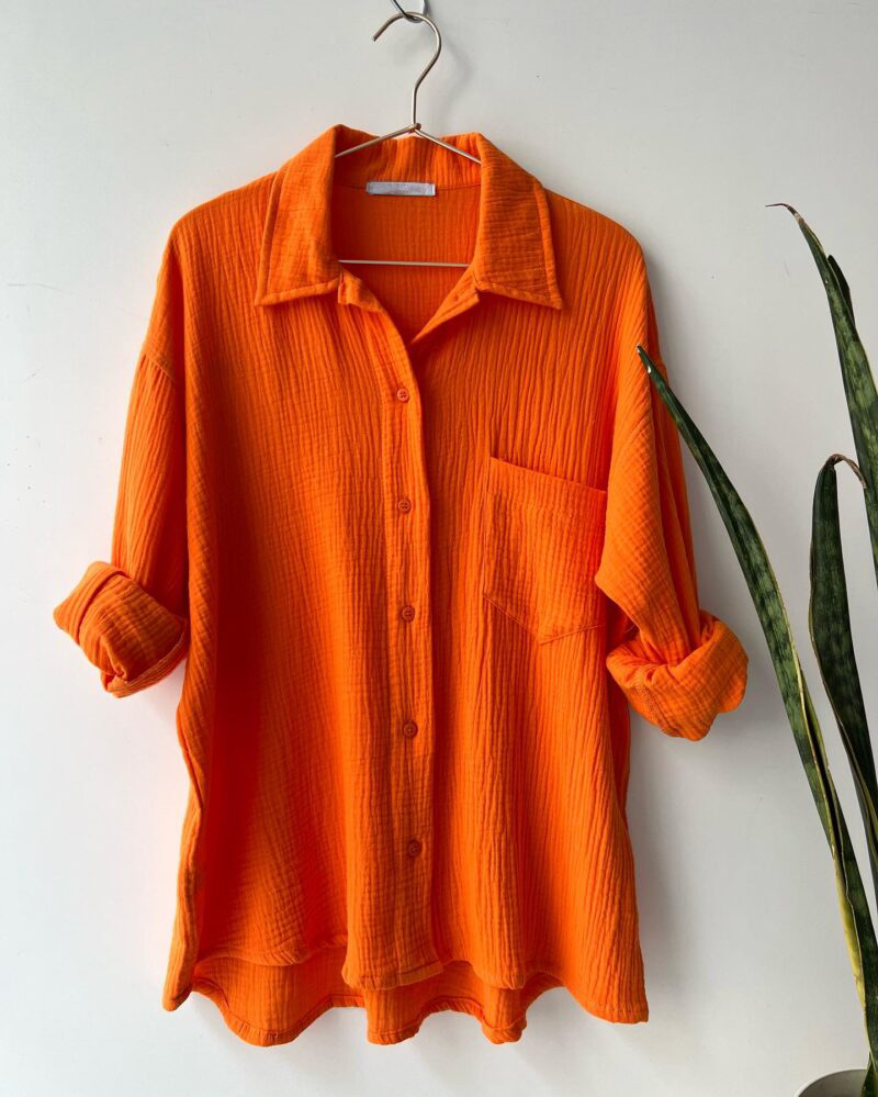 Long-Sleeve Shirt and Shorts Set