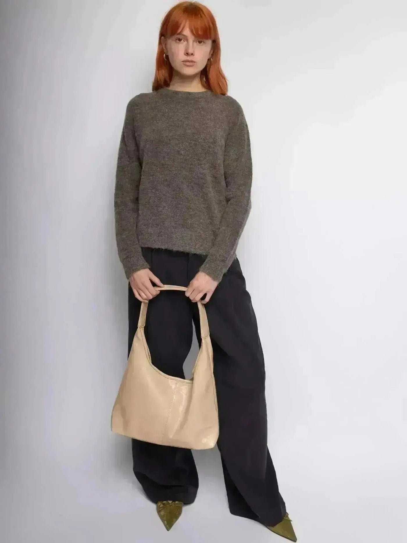 Distressed Leather Tote