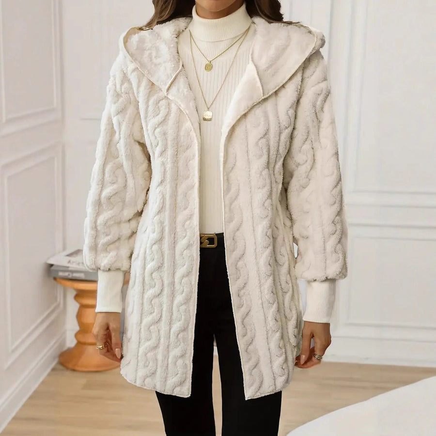 Zip-Up Longline Cardigan