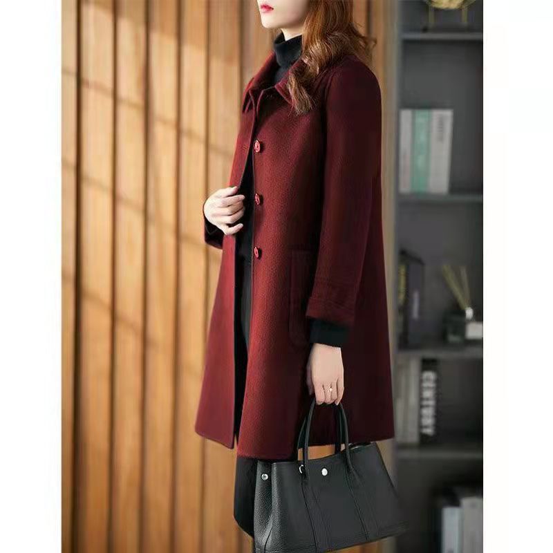 Relaxed Mid-Length Coat