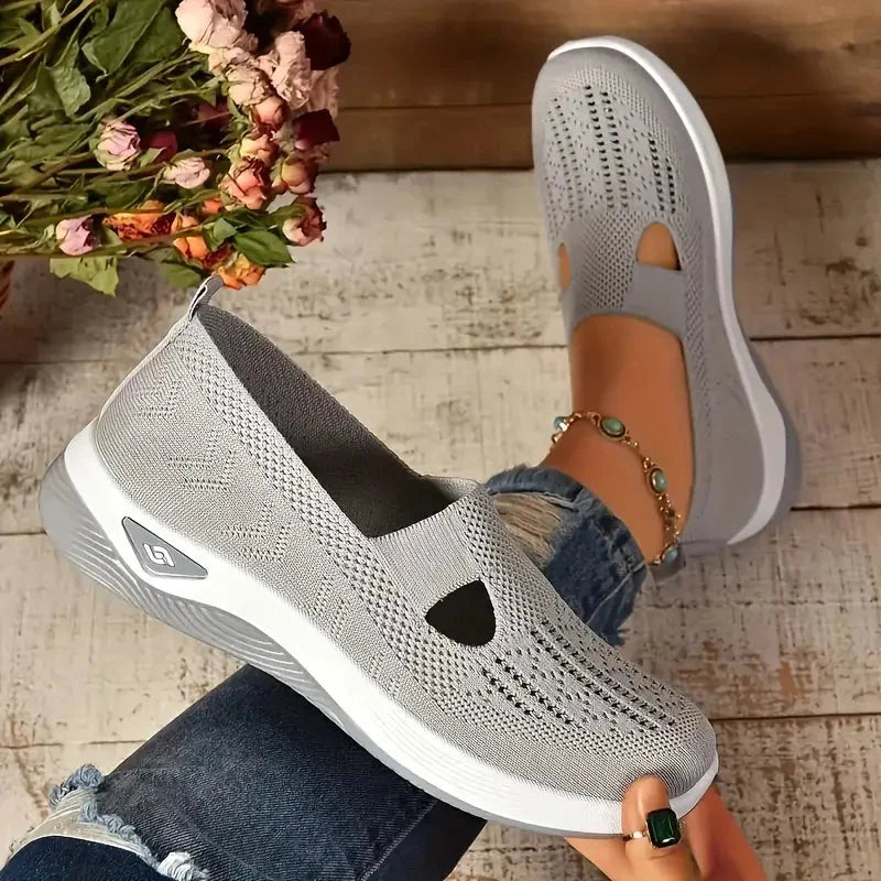 Breathable Slip-On Trainers