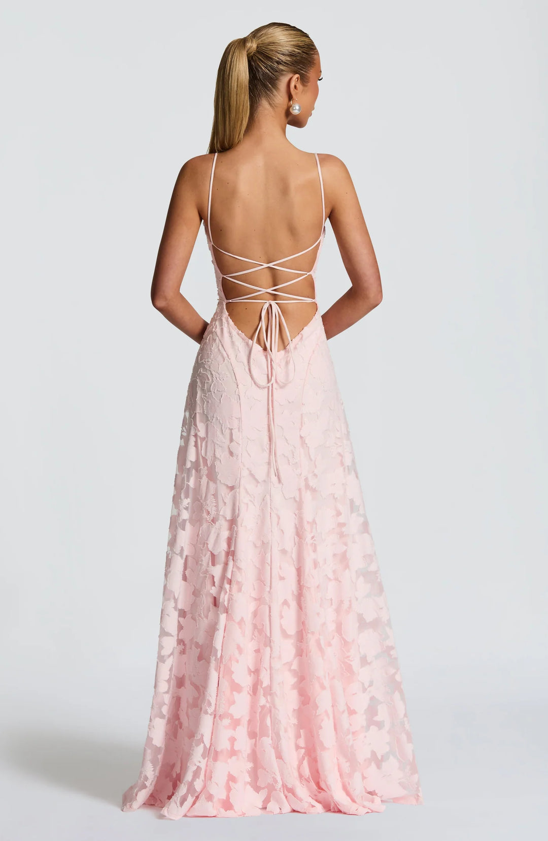 Floral Chiffon Maxi Dress