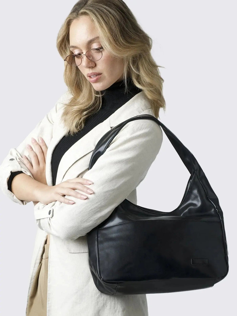 Leather Bucket Tote