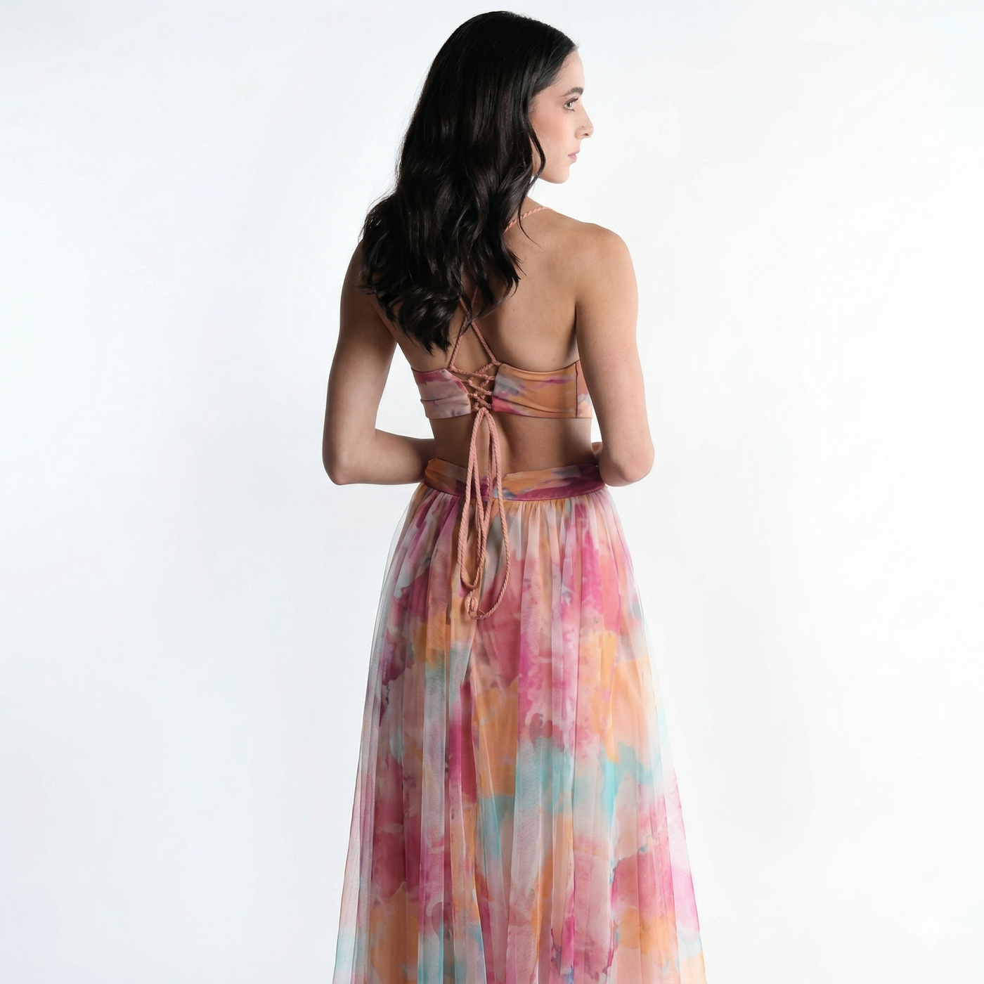 Floral Strappy Maxi Dress