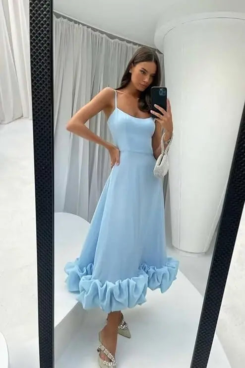 Floral Ruffle Bustier Maxi Dress