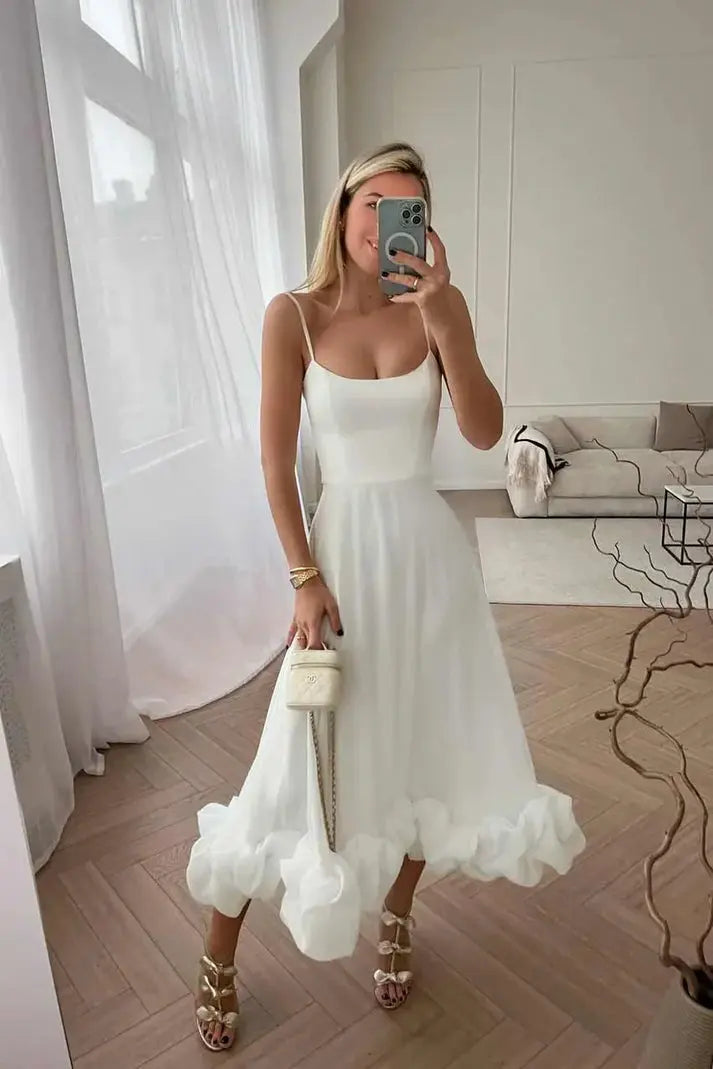 Floral Ruffle Bustier Maxi Dress
