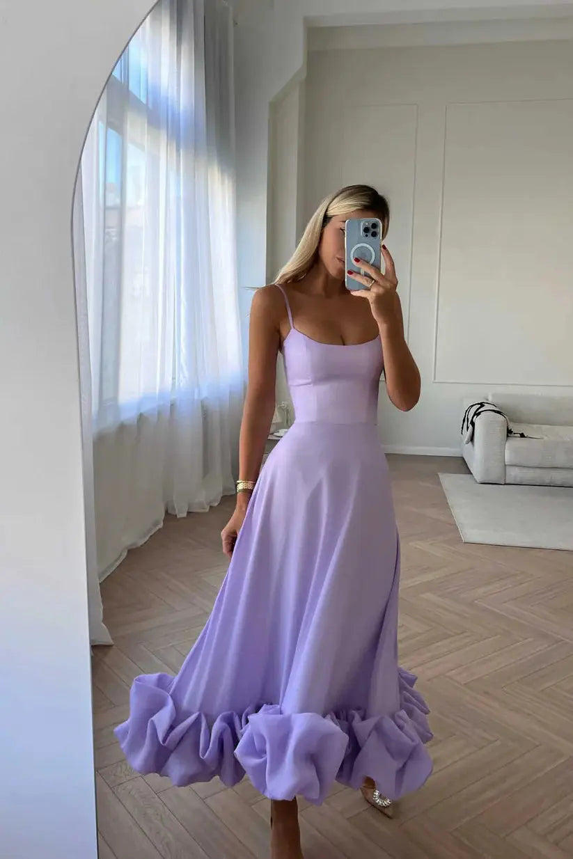 Floral Ruffle Bustier Maxi Dress