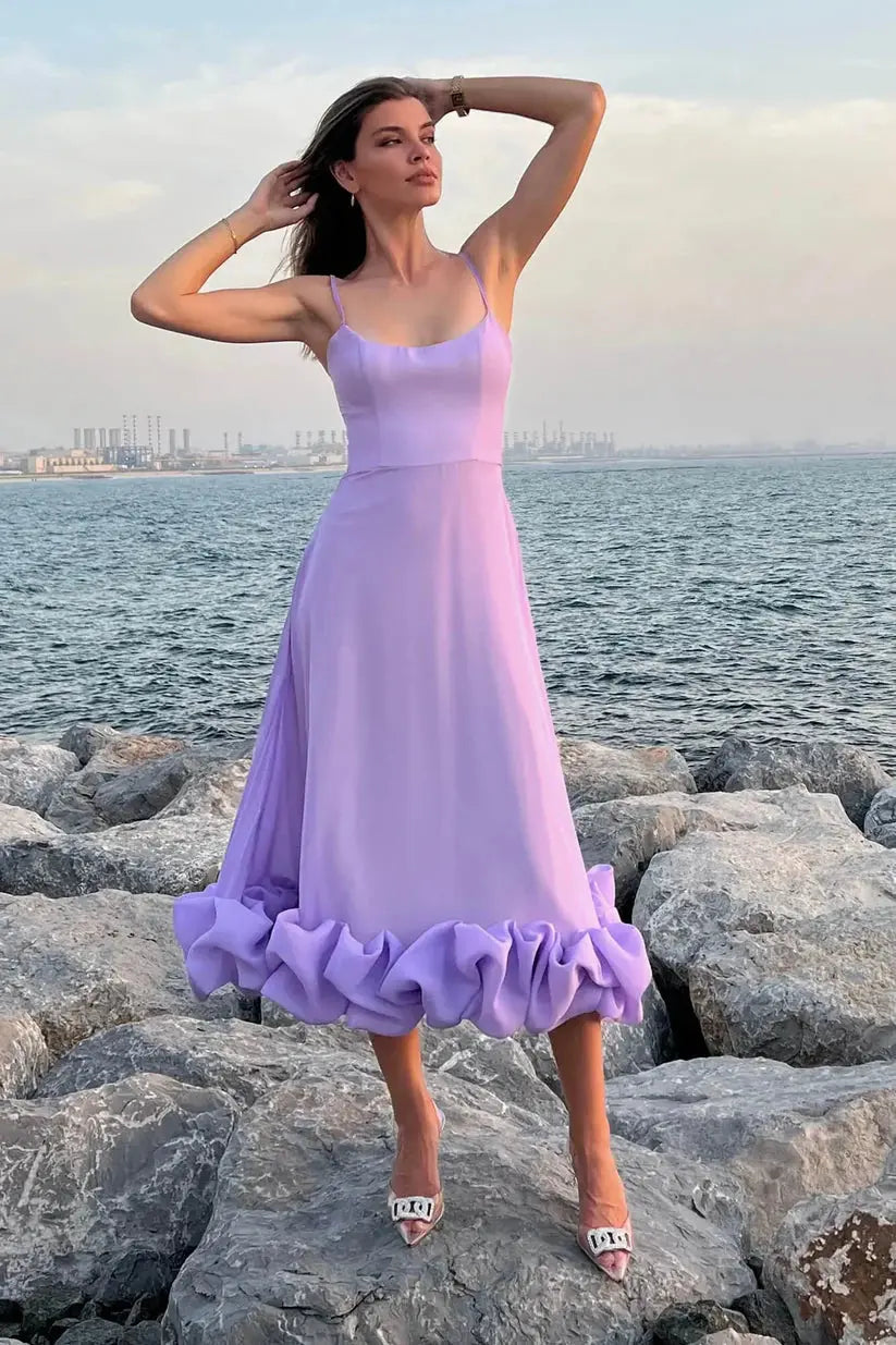 Floral Ruffle Bustier Maxi Dress