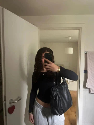 Soft Faux Leather Tote