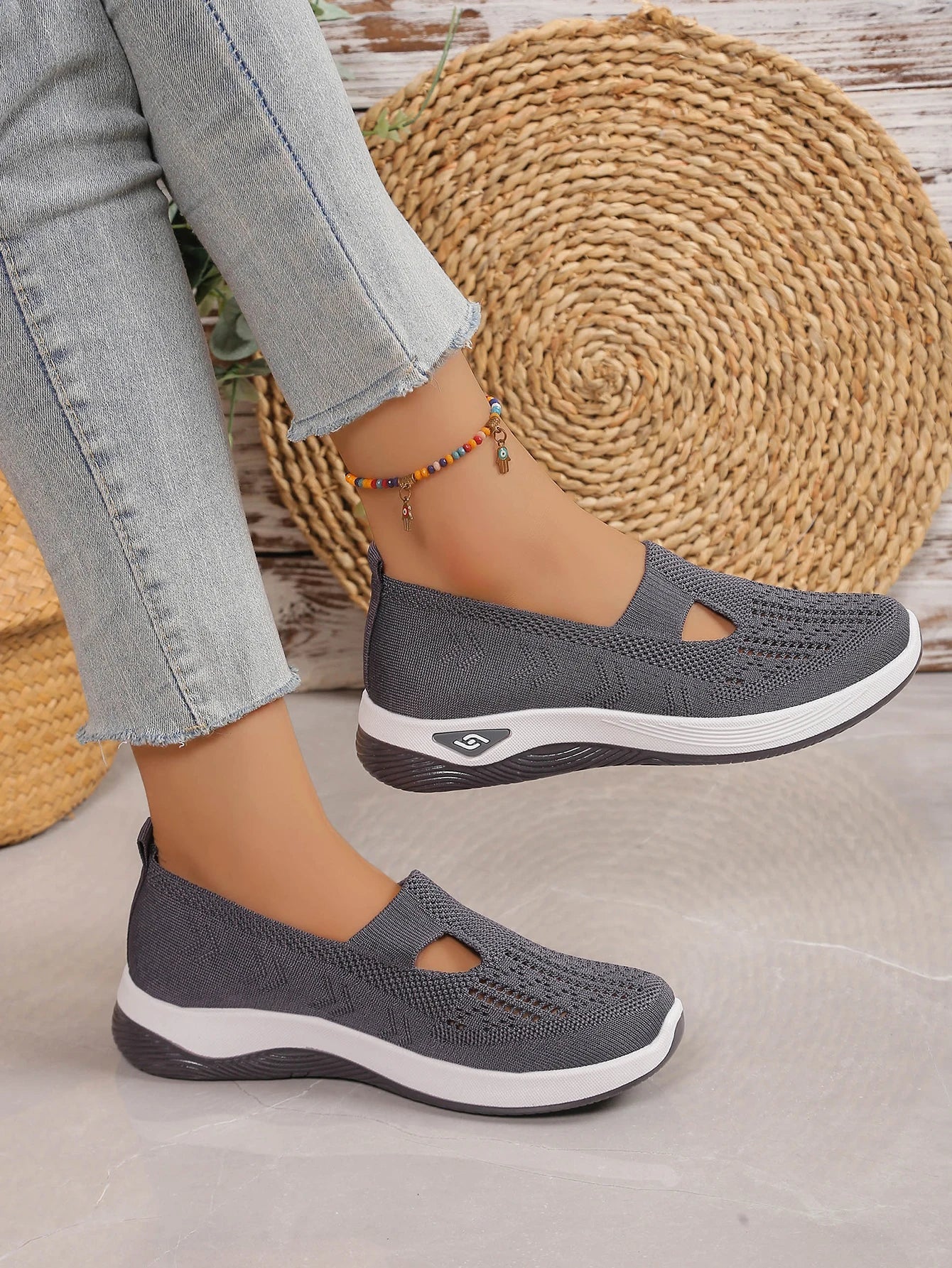 Breathable Slip-On Trainers