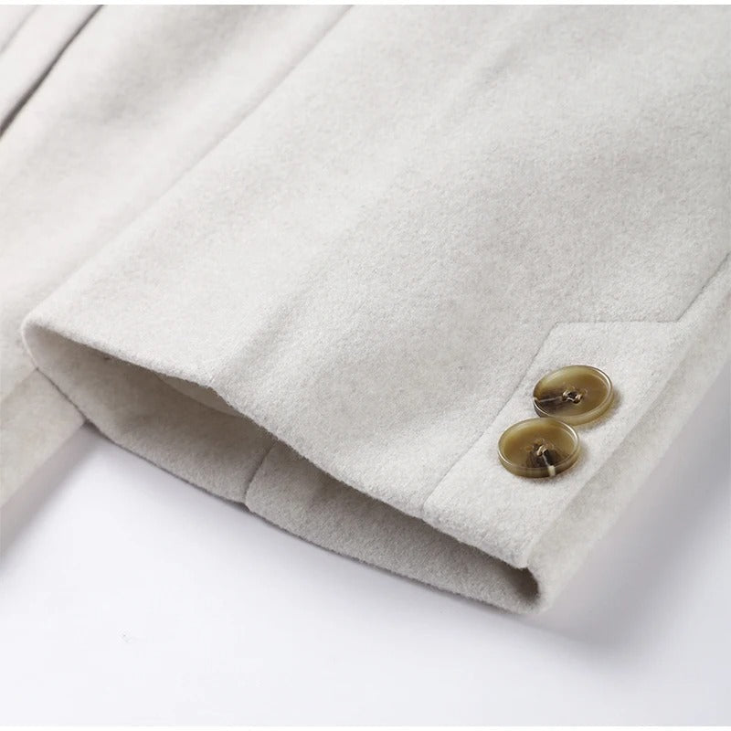 Cropped Wool Jacket