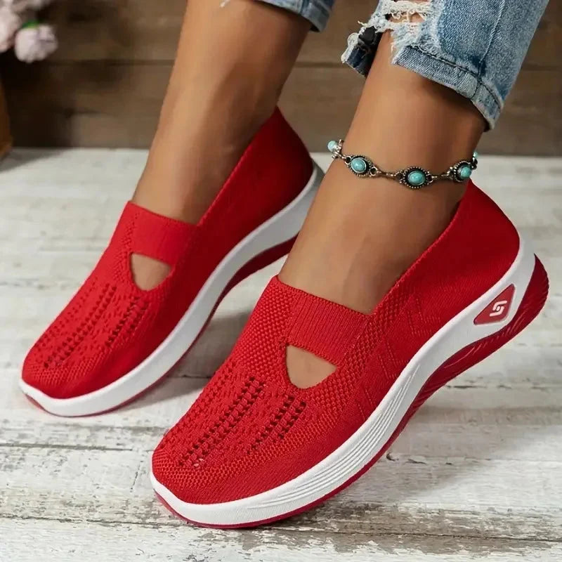Breathable Slip-On Trainers
