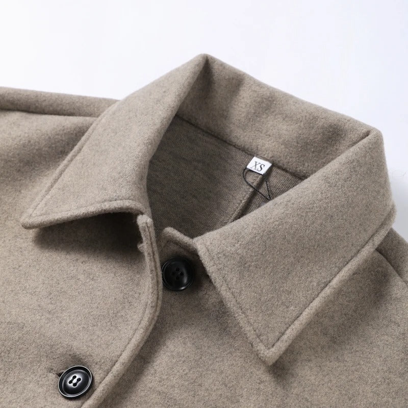 Cropped Wool Jacket