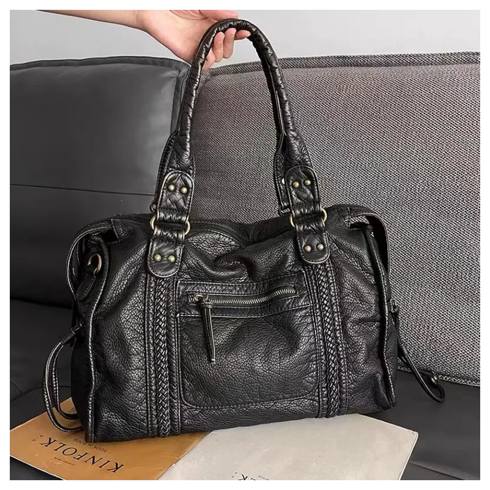Large Black Work Bag