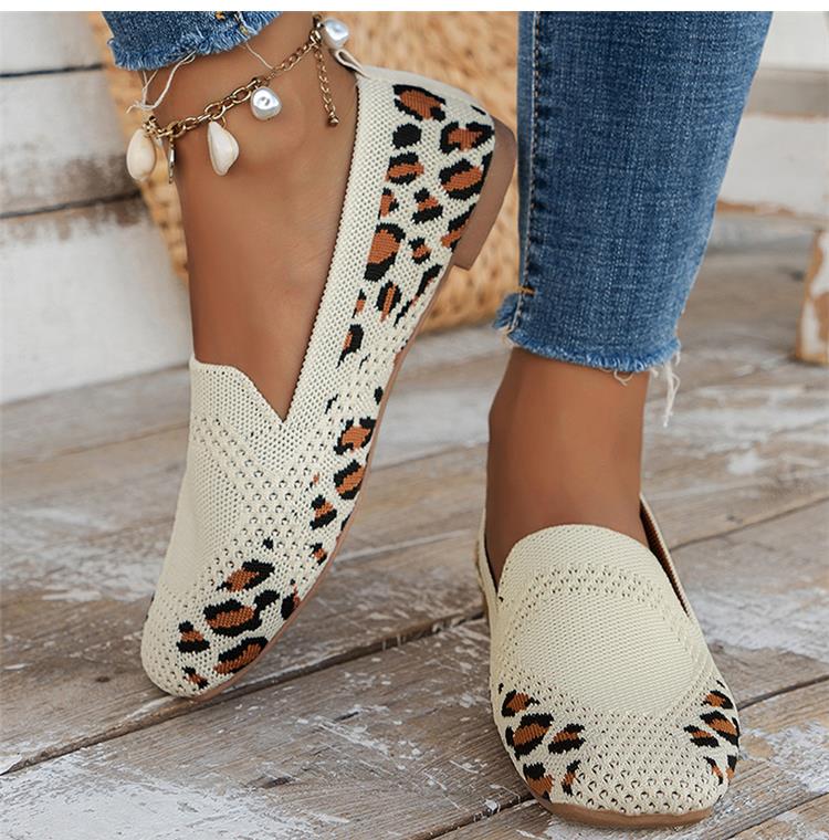 Breathable Knit Loafers