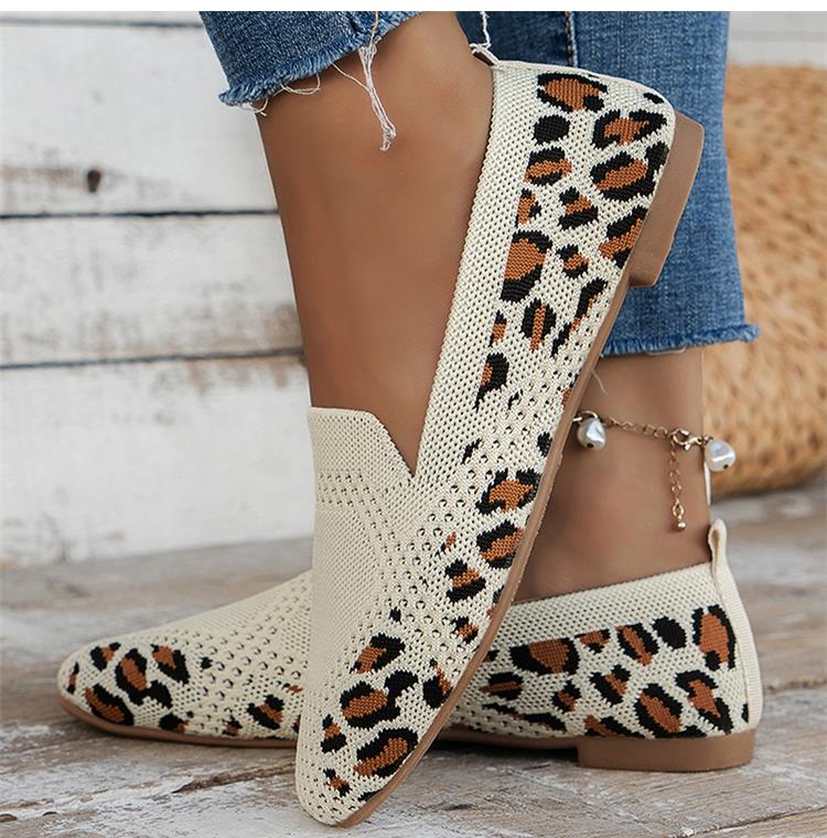 Breathable Knit Loafers