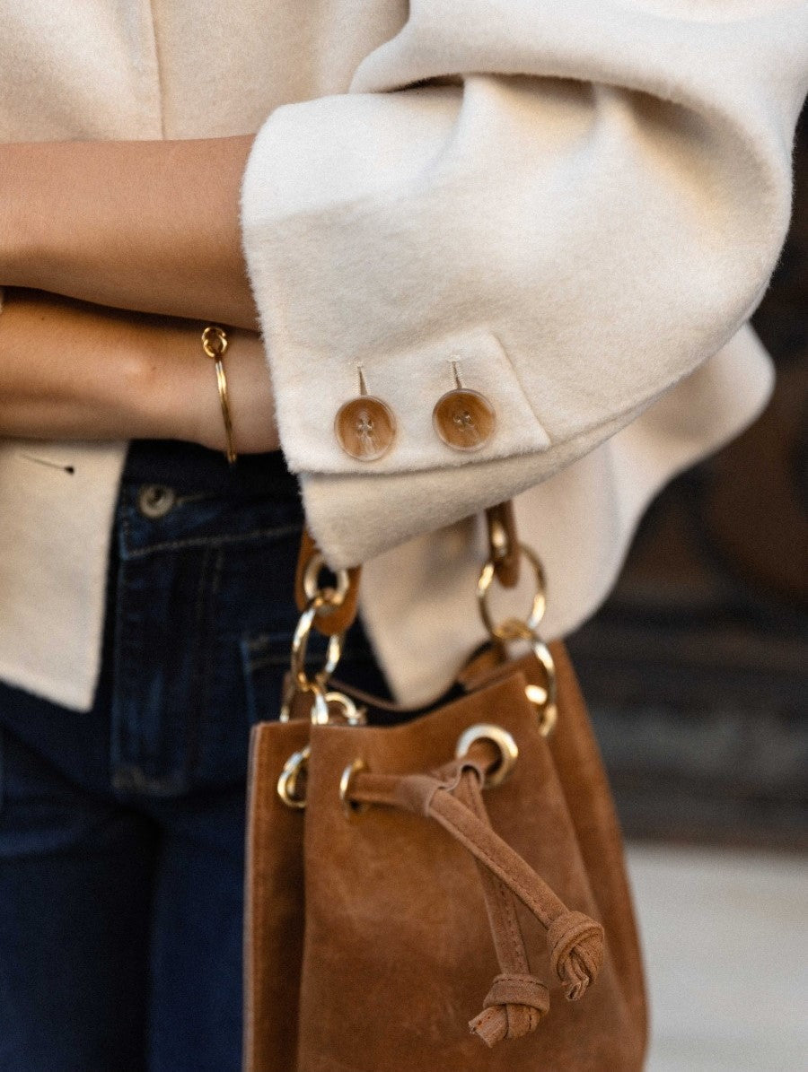 Cropped Wool Jacket