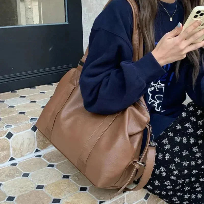 Large Retro Shoulder Bag
