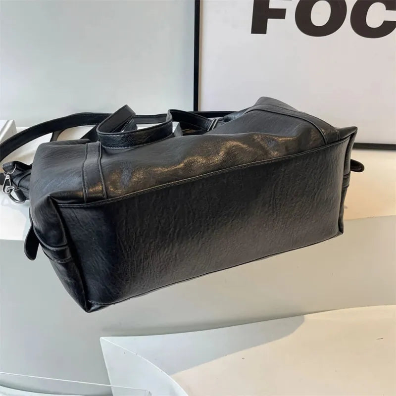 Large Soft Crossbody Tote Bag
