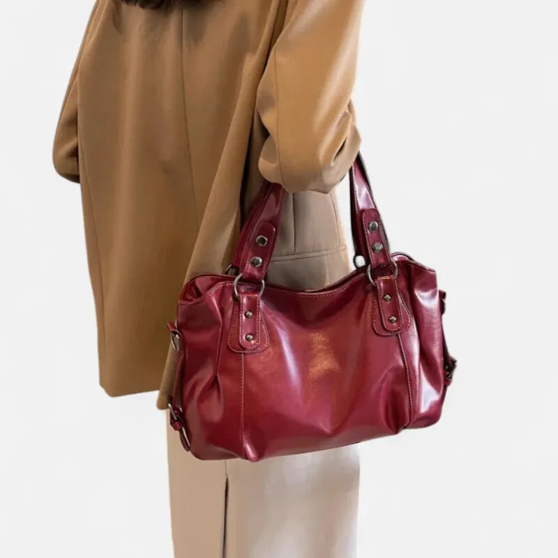 Large Soft Retro Shoulder Bag