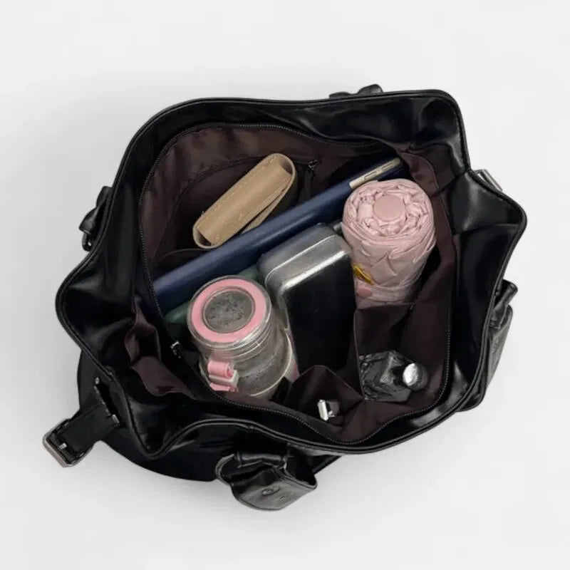 Large Soft Retro Shoulder Bag