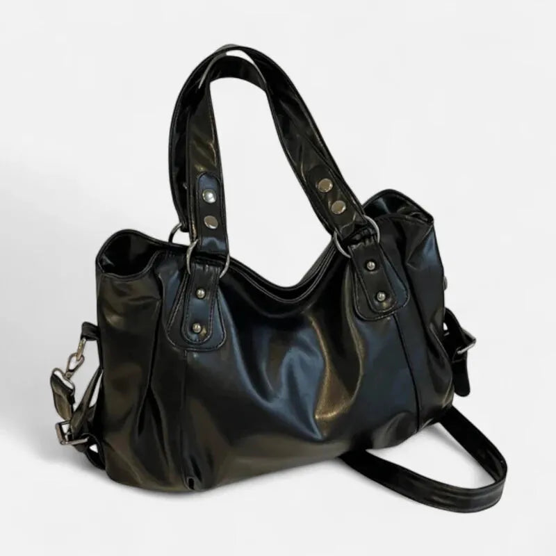Large Soft Retro Shoulder Bag