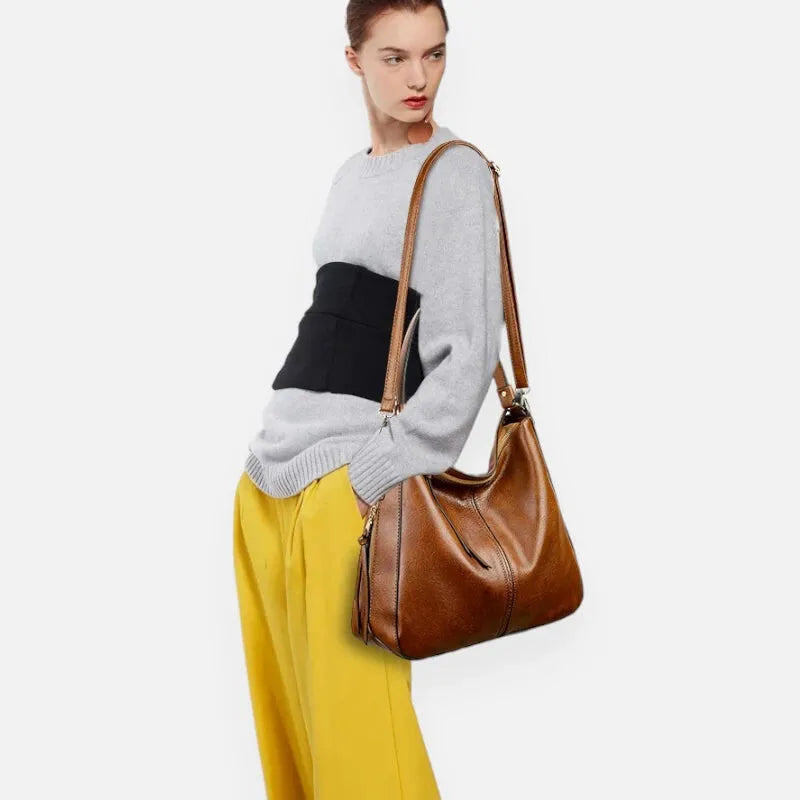Large Soft Hobo Shoulder Bag