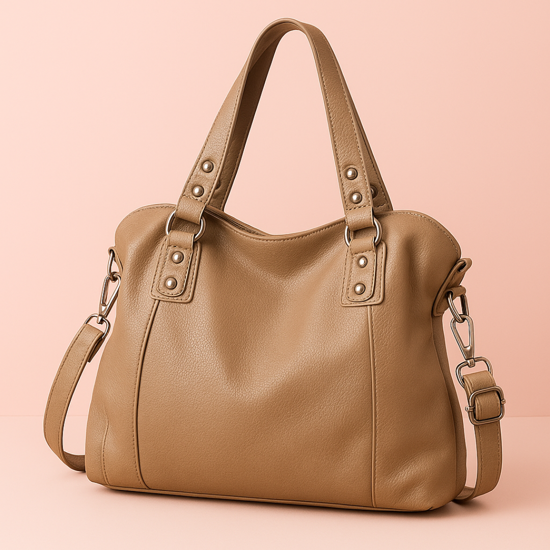 Soft Faux Leather Tote