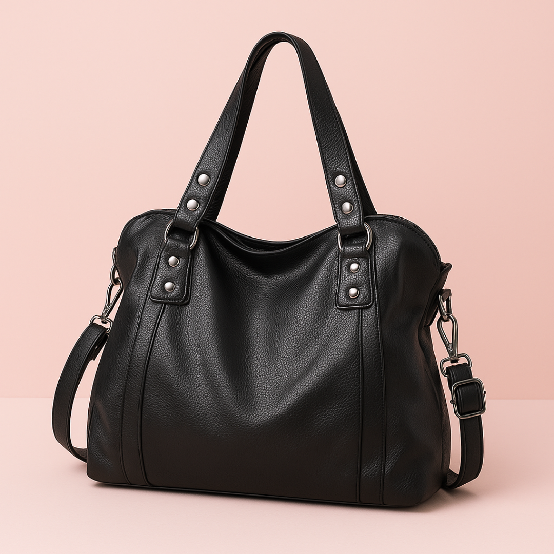 Soft Faux Leather Tote