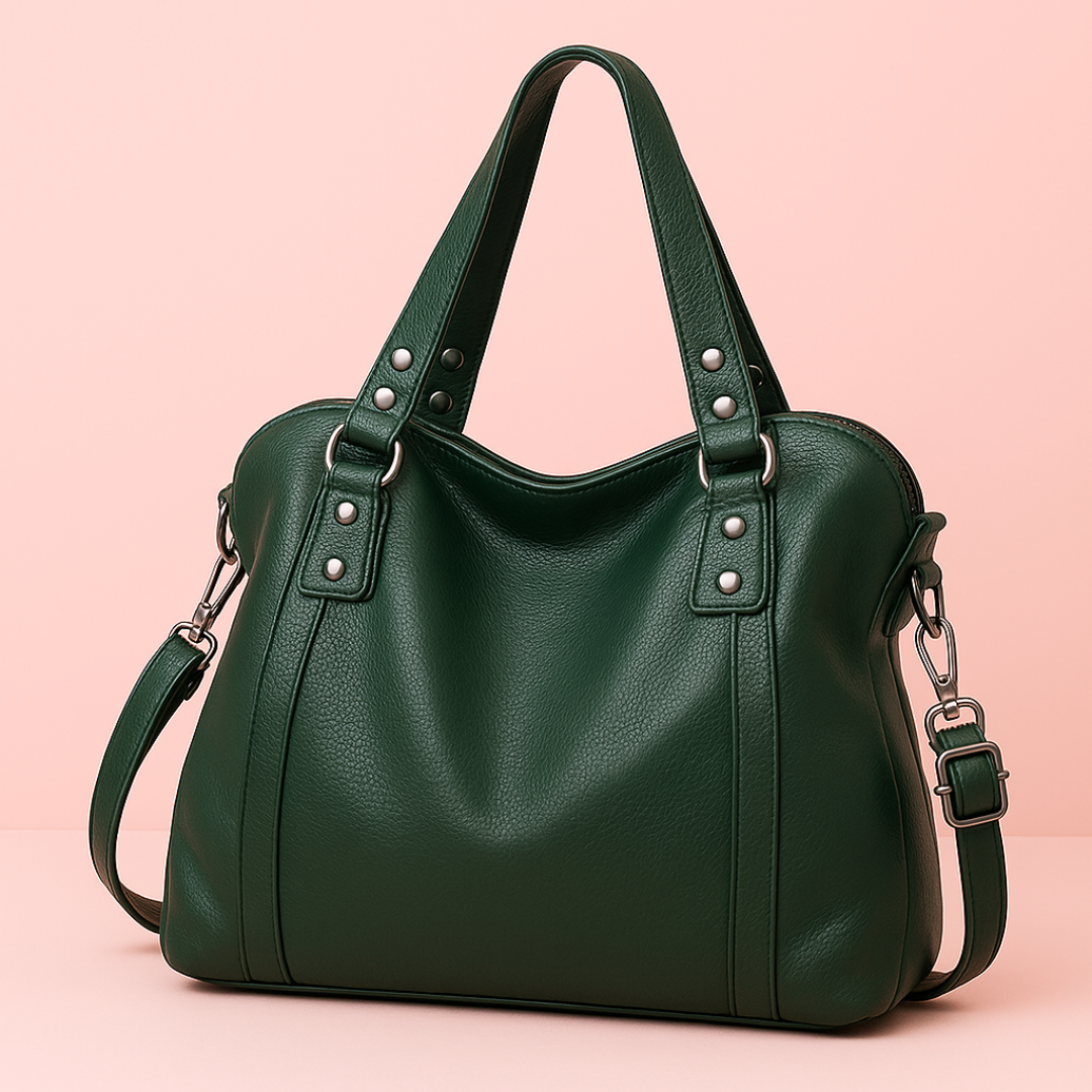Soft Faux Leather Tote