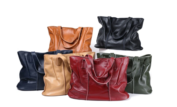 Large Soft Leather Tote